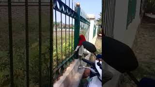 ayra lagi main diterowongan kereta mau lihat kereta lewat #shortvideo #Ayra&amp;family