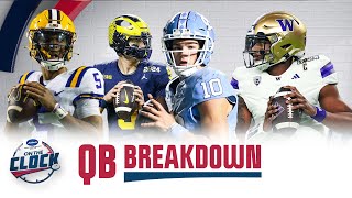 Quarterback Breakdown | Daniels, Maye, McCarthy, Penix | with former NFL QB Brian Hoyer