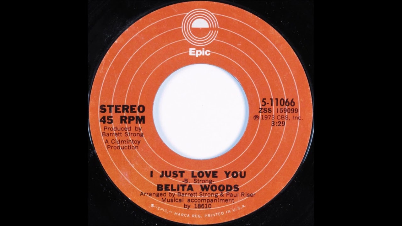 BELITA WOODS   I JUST LOVE YOU