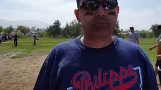 Victor Earns an F in History Class - catches line drive at third base