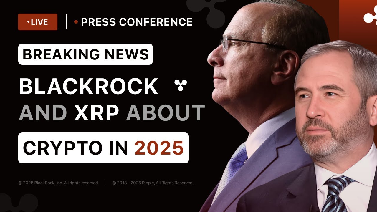 LIVE: BlackRock Confirms Partnership with XRP! This Changes Everything for  Crypto!