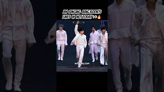 did you notice this during the Arirang World Tour? 👀💜 #jin #jungkook #bts