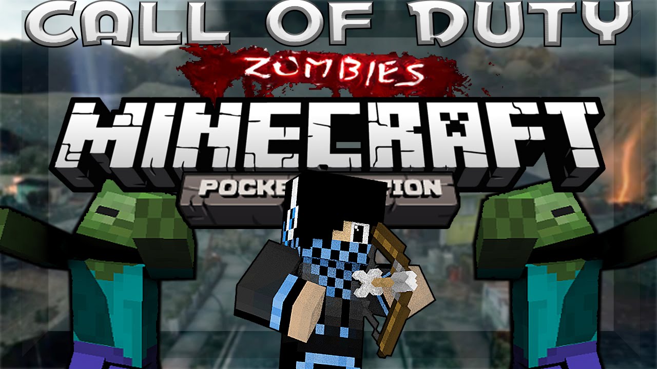 Minecraft PE: CoD Zombies Modded Map - Wonder Guns, Perks, Best Zombie  Maps!!! - 