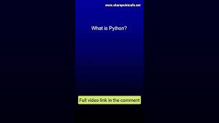 Day 1 Python Tutorial for Beginners | Introduction to Programming and Python #shorts #pythontutorial