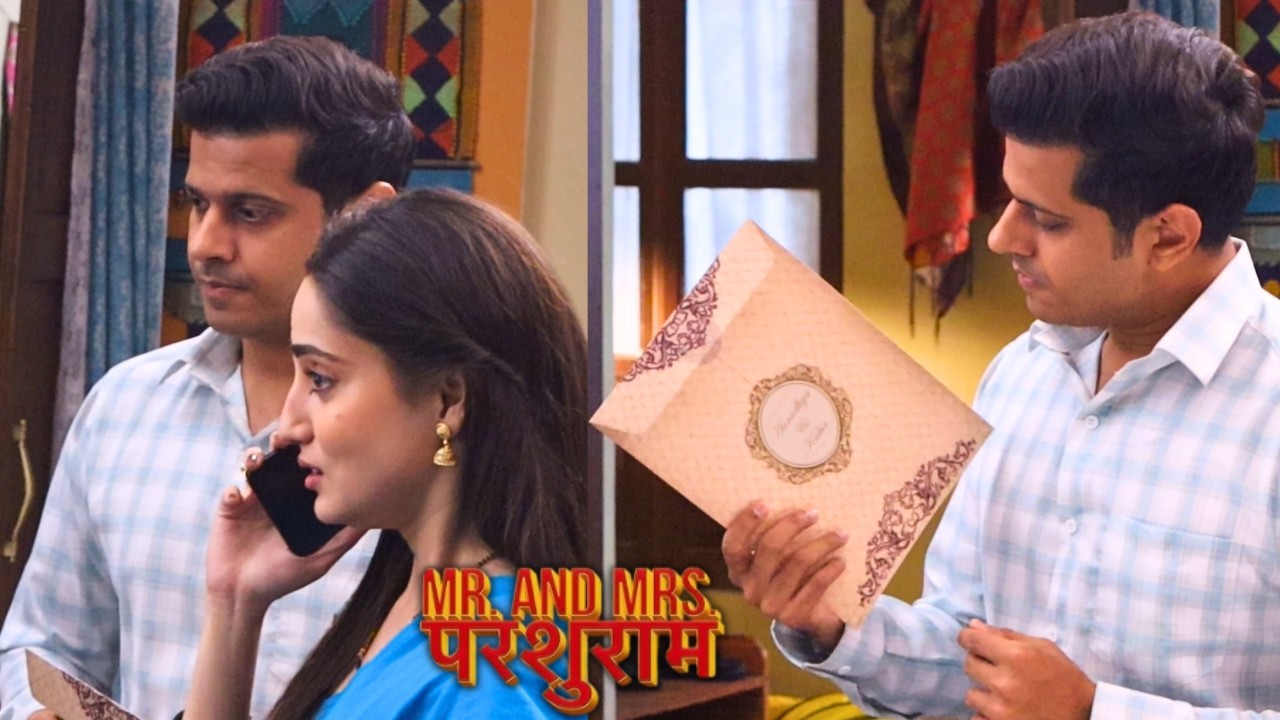 Mr & Mrs Parshuram | शादी का कार्ड देखते ही Shivprasad ने Shalini से क्या कहा | On Location