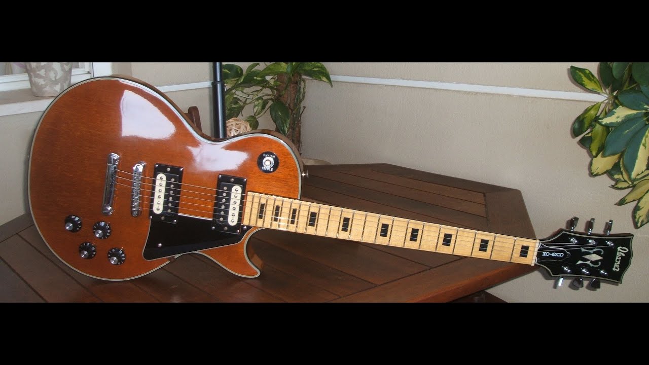 Ibanez 2393 Custom (Les Paul style) Pre Lawsuit 70's Japan YouTube