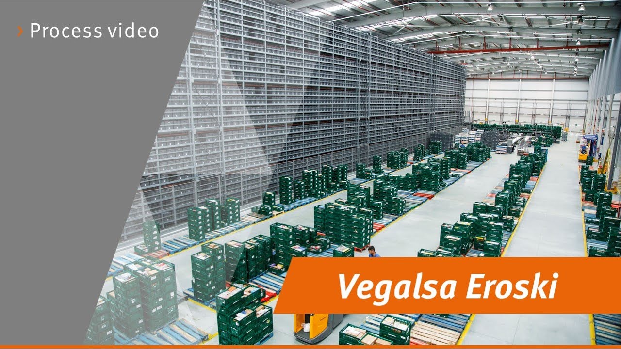 The World Of Vanderlande: Vegalsa-Eroski | Process video