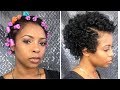 HOW TO: PERM ROD SET ON TWA NATURAL HAIR