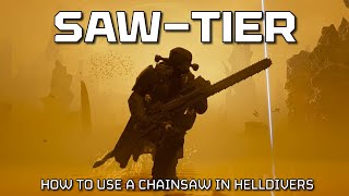 This Is SAW-TIER Chainsaw SHREDDING On A Hive World! | Helldivers 2