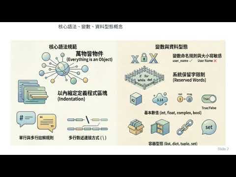 【Python 0020-變數與型態】零基礎入門必看！帶你一次搞懂 Python 變數與四大容器型態
