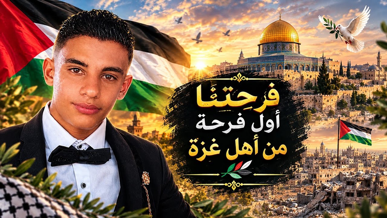 اول فرحه من غزه كما ترون فرحه اهل غزه فوائد الفرحه فرحتنا