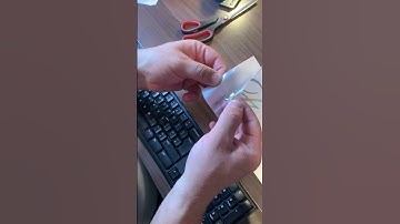 How remove sticker from paper part