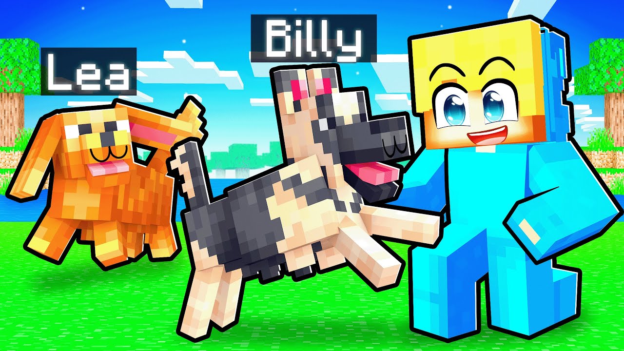 Meine Freunde sind HAUSTIERE in Minecraft!