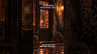 Return to the Little Bookshop on a Rainy Night 🌧️ | #Shorts