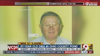 Clarence Marker, 87, found dead in pond on his Ohio County property