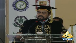 : Governor Sindh Kamran Tessori Addresses Ceremony Capital Tv Pakistan News