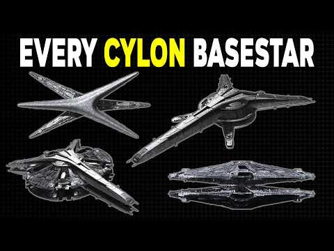 Every CYLON Basestar In Battlestar Galactica! - Starships Explained
