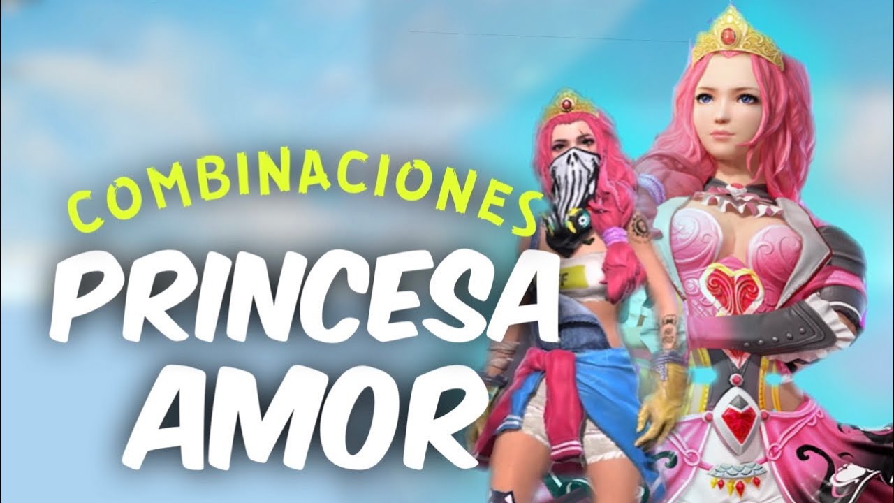 💜Mejores combinaciones con el set princesa amor 💜 evento web free fire