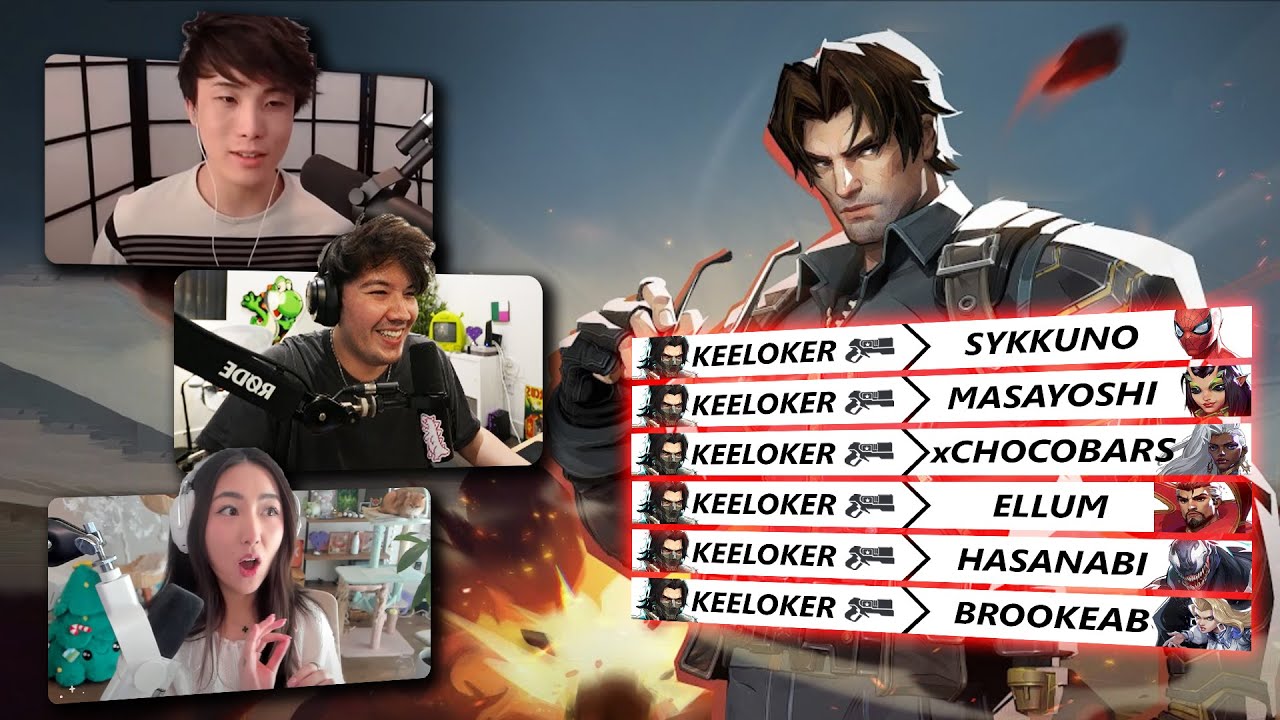 I played against OfflineTV & Friends in Marvel Rivals