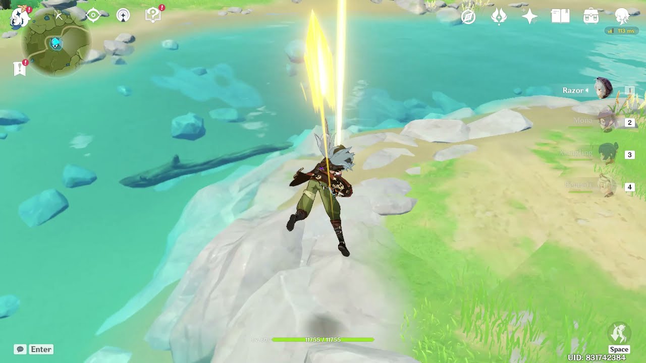 Genshin Impact plunging attack glitch?? YouTube