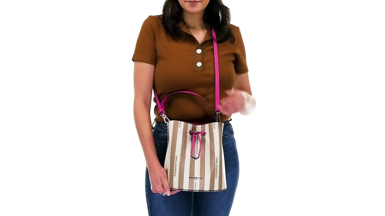 Karl Lagerfeld Paris Adele Bucket SKU: 9723343 - YouTube display picture 1