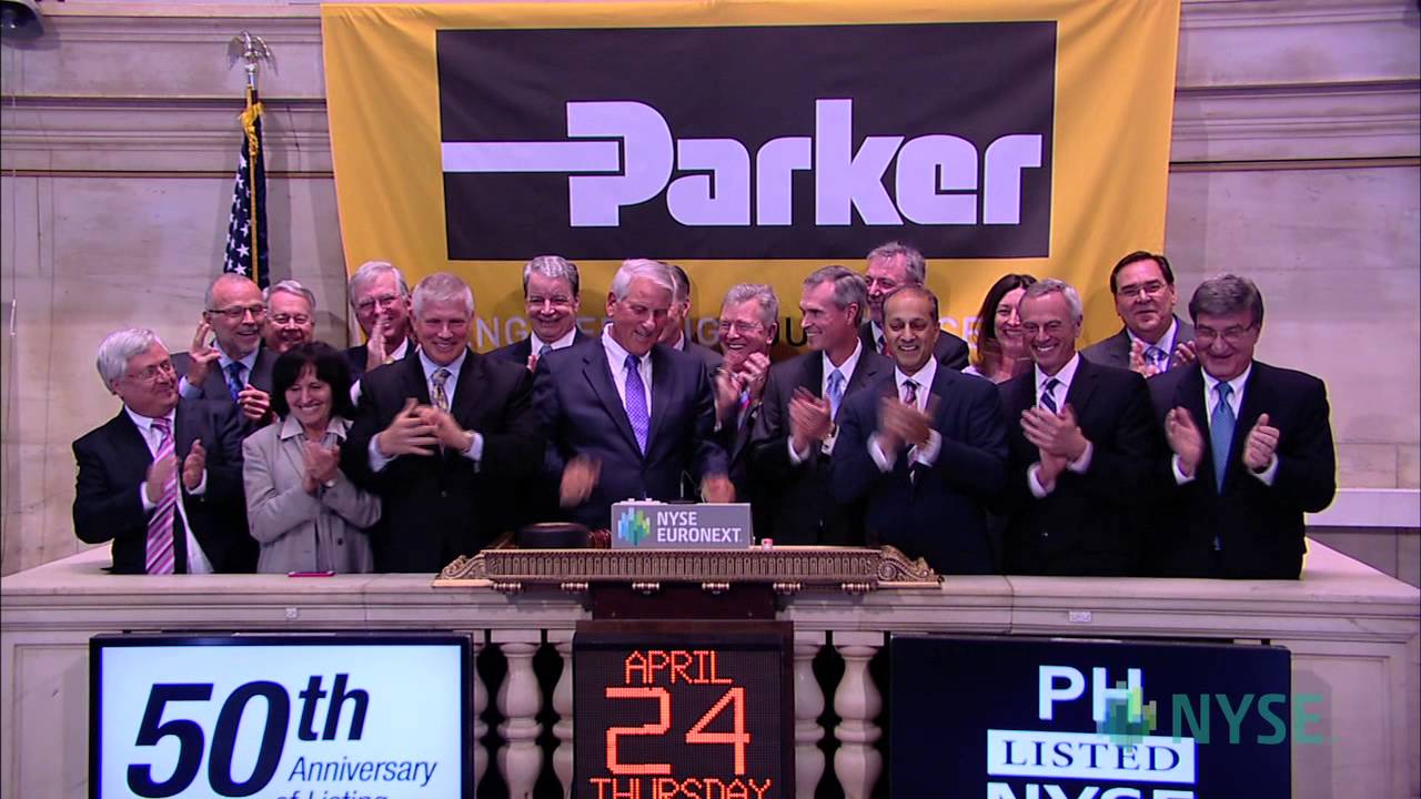 Parker Hannifin Marks 50 Years of Trading on the New York Stock