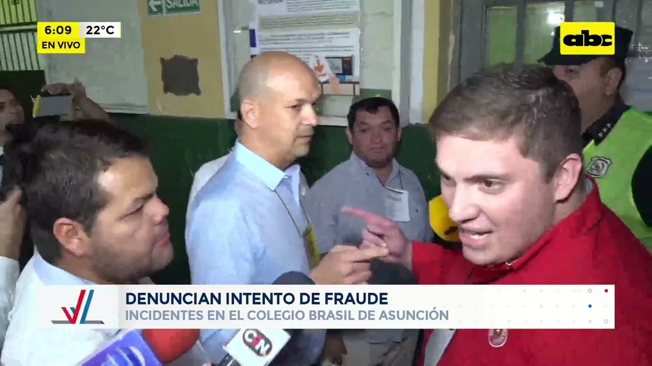 Incidentes en Colegio Brasil de Asunción