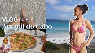 VLOG: viagem no final de semana com minha família no RJ, Arraial do Cabo | praia, passeio, looks 🌺