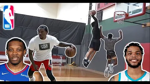 Eric Bledsoe & Miles Bridges Workout!  Transition ...