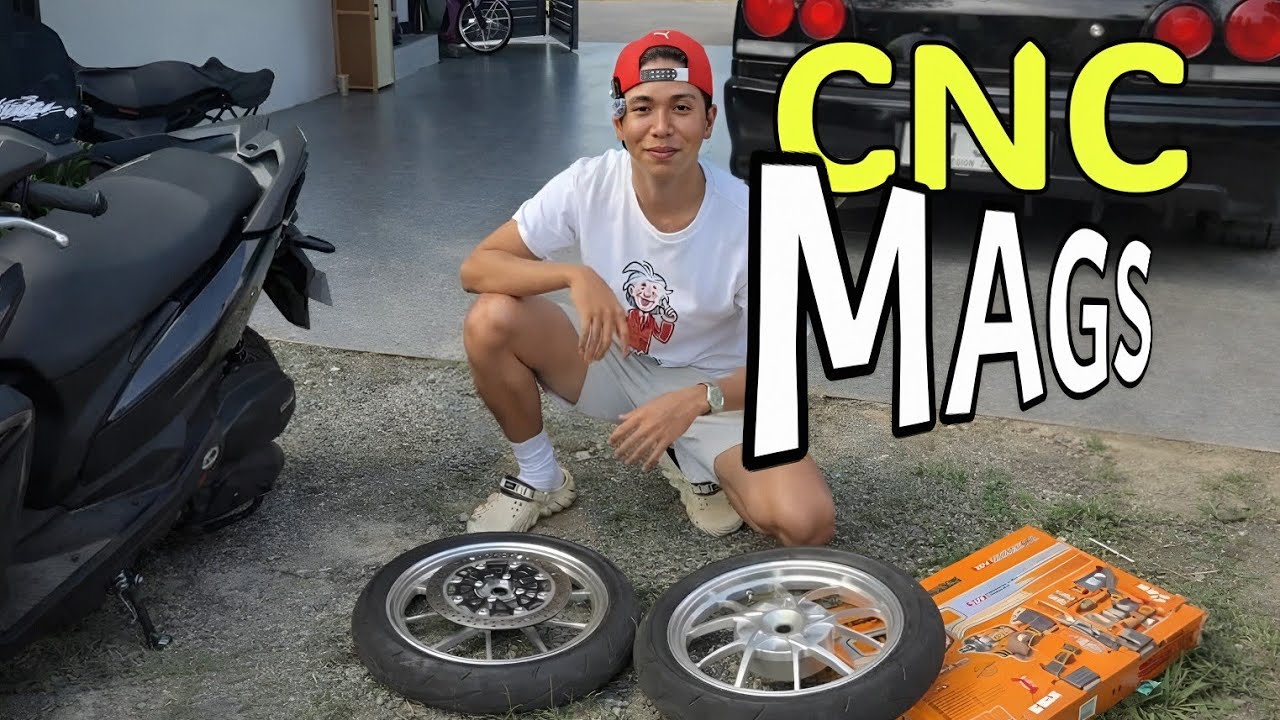 PINAPOGI agad ang Honda CLICK V4 | Palit CNC mags