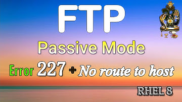 FTP Error 227 entering passive mode and No route to host fixed for ftp client