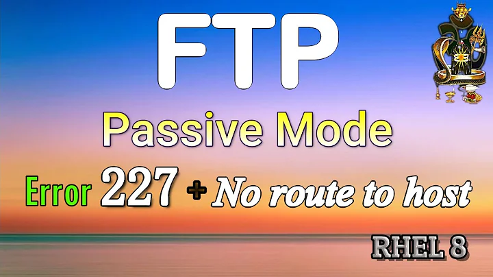 FTP Error 227 entering passive mode and No route to host fixed for ftp client