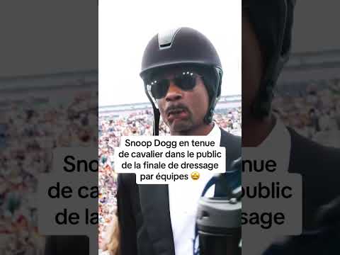 🤩Snoop Dogg fait une apparition en tenue de cavalier  #paris2024 #olympics #olympics2024