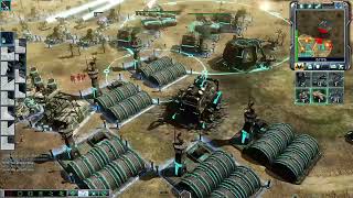 C&C 3 KW Alien Prophecies 1.0 Z.V (-20%) vs 3 Brutal AIs - Trickster (K.H)