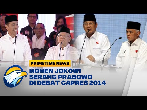 Waduh! Jokowi Pernah Serang Personal Prabowo di Debat Capres 2014