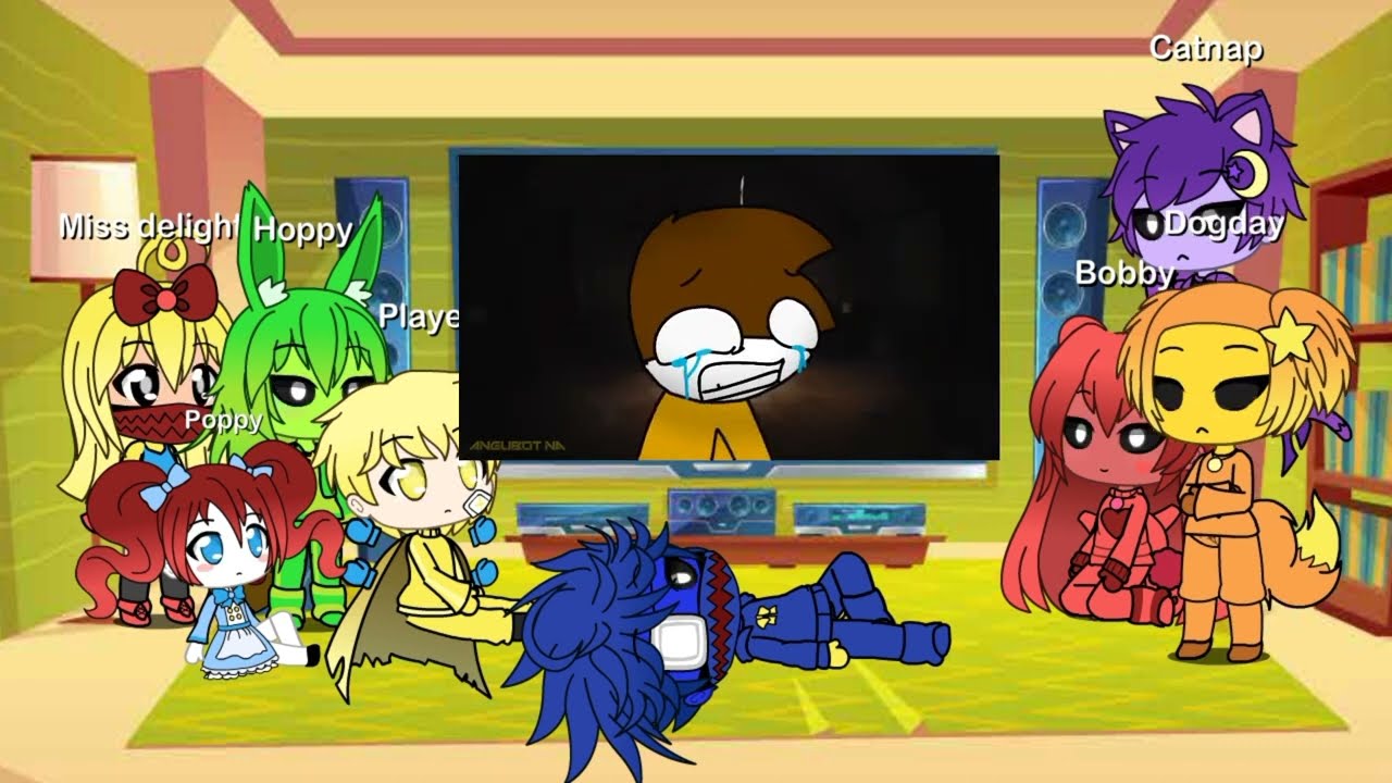 Poppy playtime react to angubot na