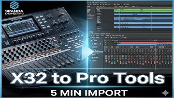 X32 to Pro Tools: 5-Minute Audio Import Walkthrough