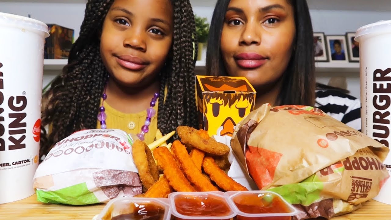 BURGER KING MUKBANG┃oublie tes tracas le temps d'une vidéo ❤