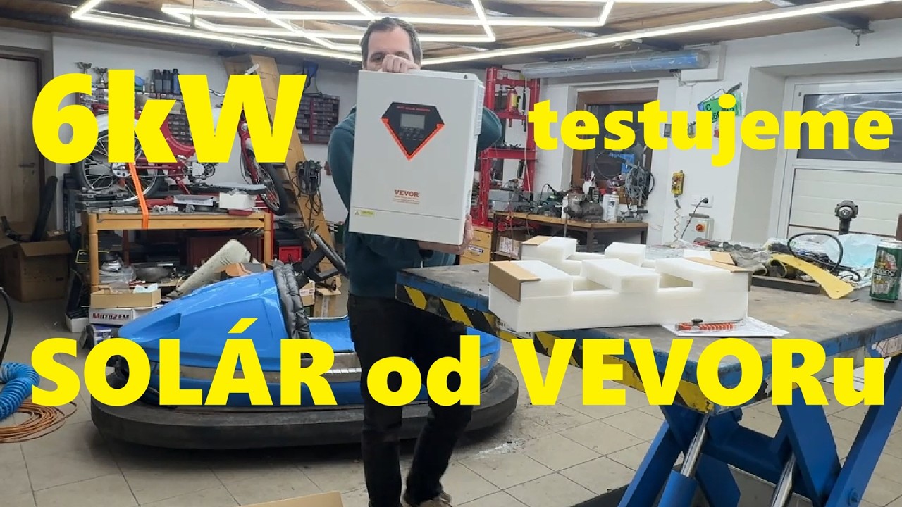 testujeme solární měnič VEVOR 6kW