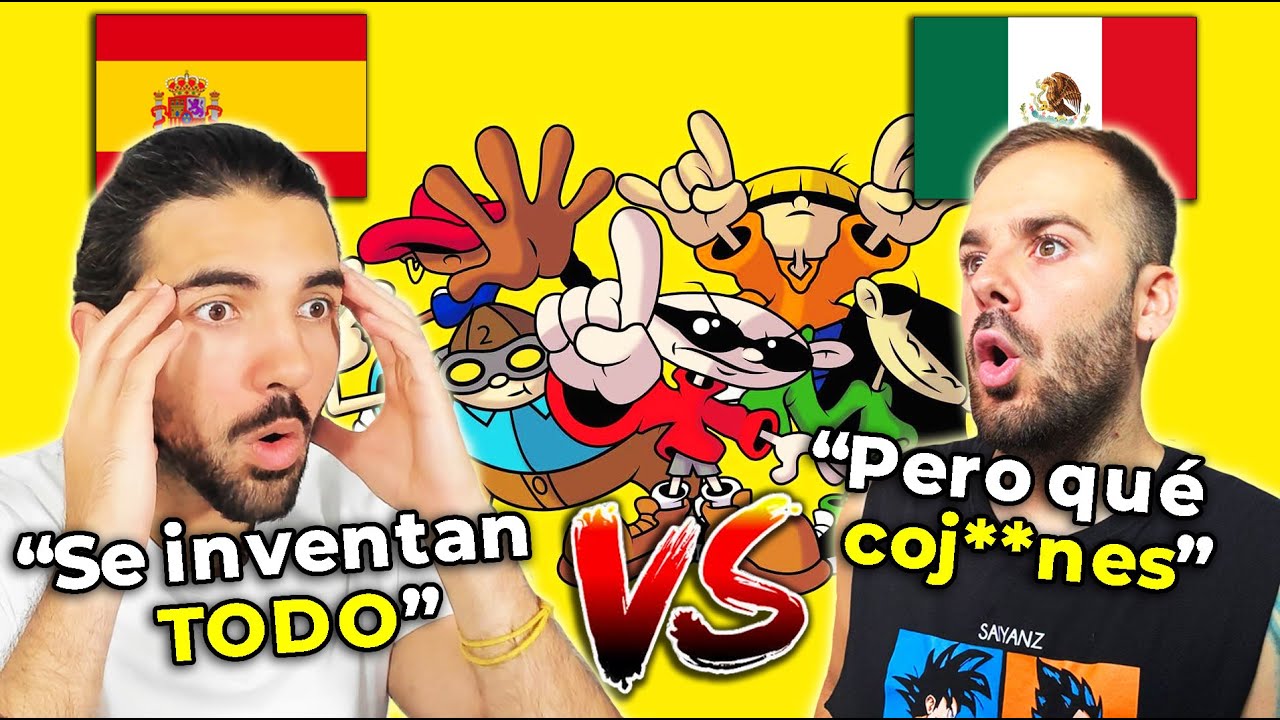 🇪🇸 2 ESPAÑOLES REACCIONAN AL DOBLAJE LATINO VS ESPAÑOL 🇲🇽 DE KND (CHICOS DEL BARRIO) - NoMeDuchoGT
