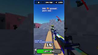 FPS 🔫 ground part one #funny #shootergames #fpsgaming #roblox