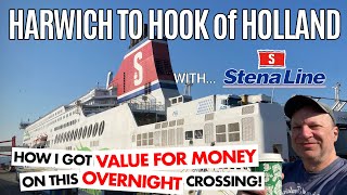 Harwich to Hook of Holland. The Overnight Ferry with Stena Line, MV Stena Hollandica