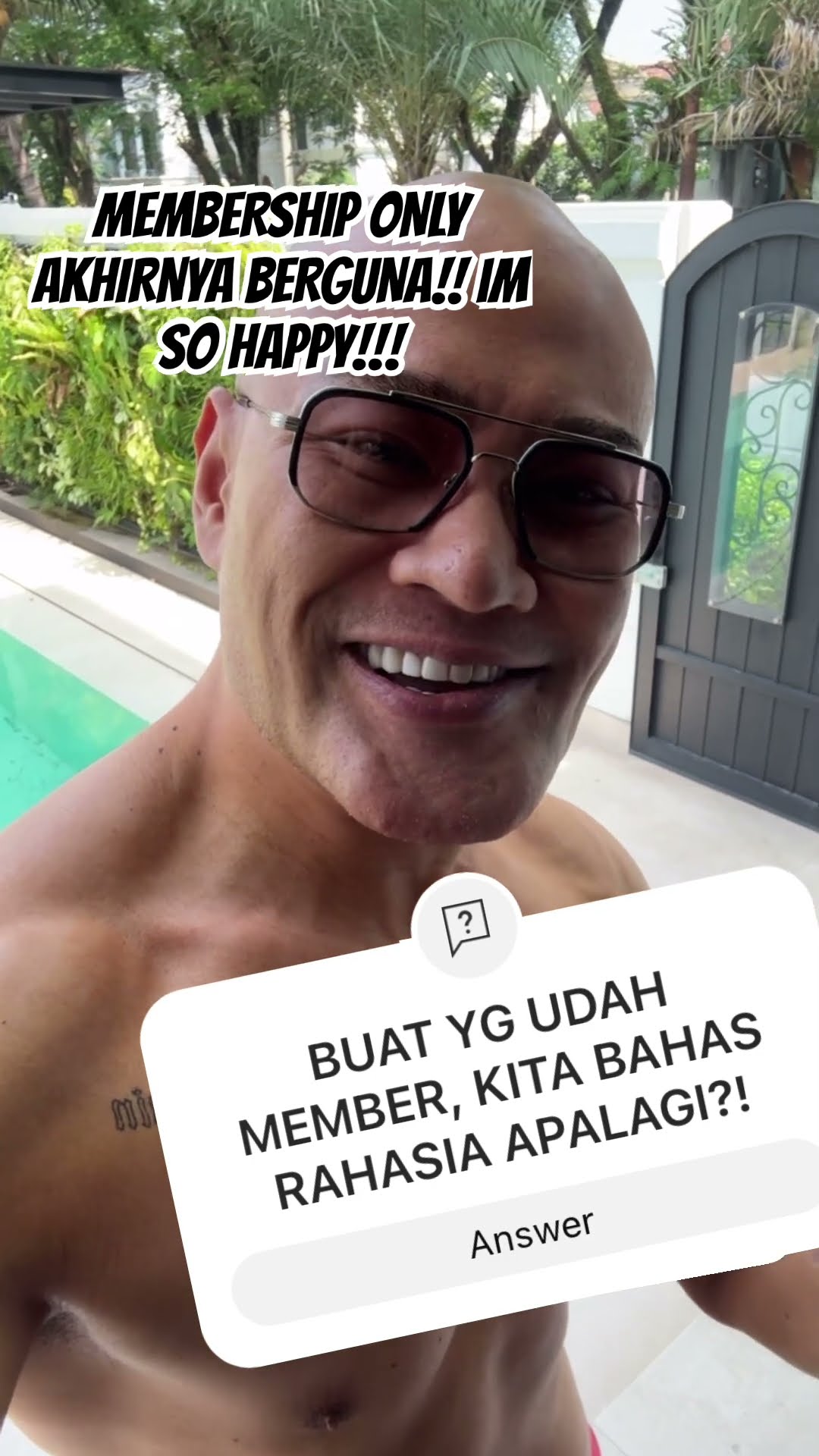Makasih semua yg udah member!! Akhirnya gue bisa bicara bebas tanpa masalah ke kalian semua!!!