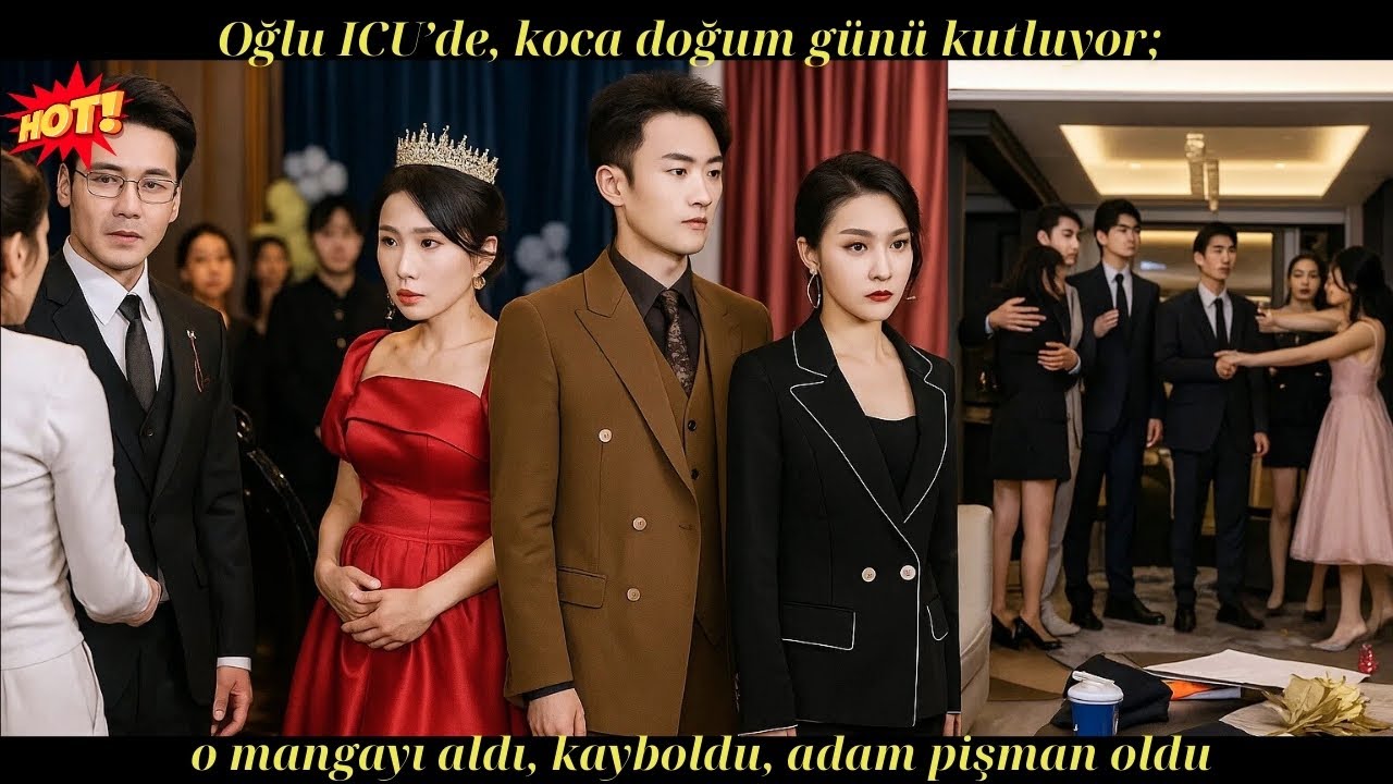 Oğlu ICU’de, koca doğum günü kutluyor; o mangayı aldı, kayboldu, adam pişman oldu