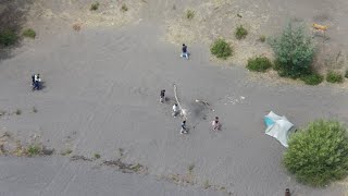 Drones a la caza de fiestas y campings clandestinos en la región del Biobío