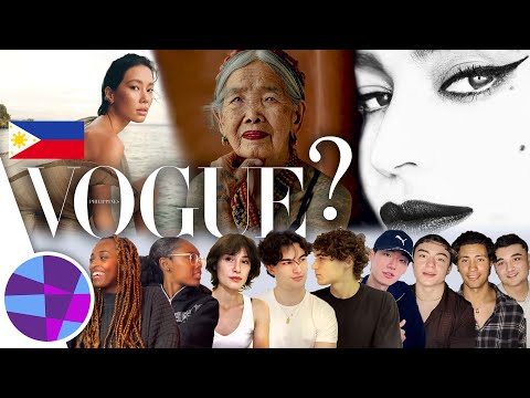 Models React to Vogue Philippines Covers 🇵🇭 World's Oldest Vogue Model is Filipino? | EL's Planet