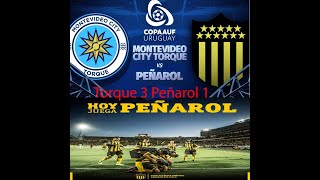 PEÑAROL1 MONTEVIDEO CITY TORQUE 3 COPA URUGUAY Mariscal Kesman + estadísticas