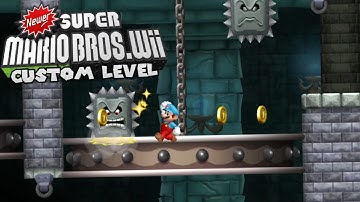 Fort Thwomp | Newer Super Mario Bros. Wii - Custom Level Preview