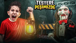 Testere Peşi̇mi̇zde Terkedi̇lmi̇ş Evde Mahsur Kaldik