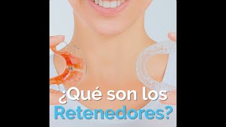 ¿QUÉ SON LOS RETENEDORES DENTALES Y PARA QUÉ SIRVEN? #SHORTS